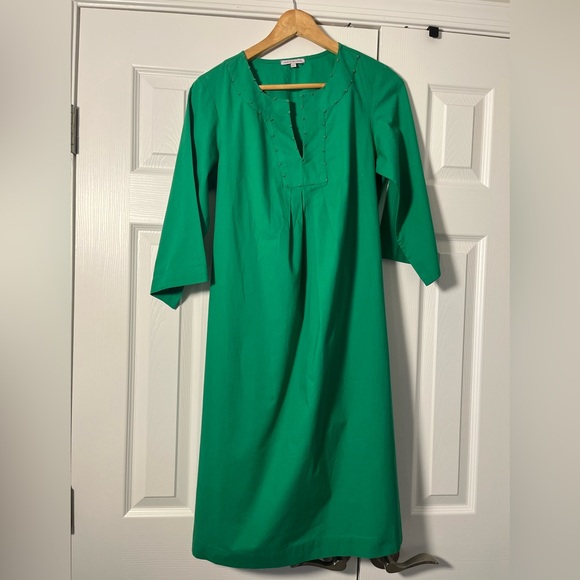 Frances Valentine Dresses & Skirts - Frances Valentine Vibrant Green Dress Sz XS EUC